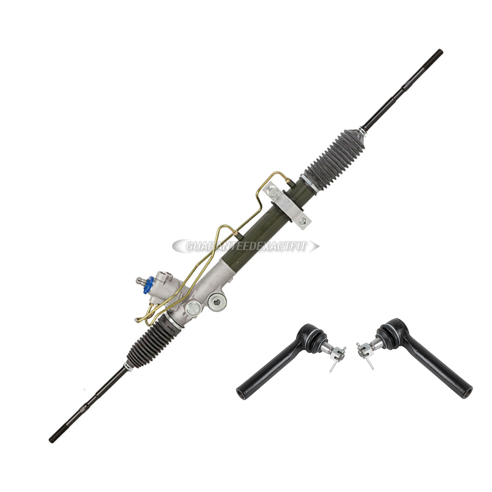BuyAutoParts 89-20615K9 Rack and Pinion and Outer Tie Rod Kit