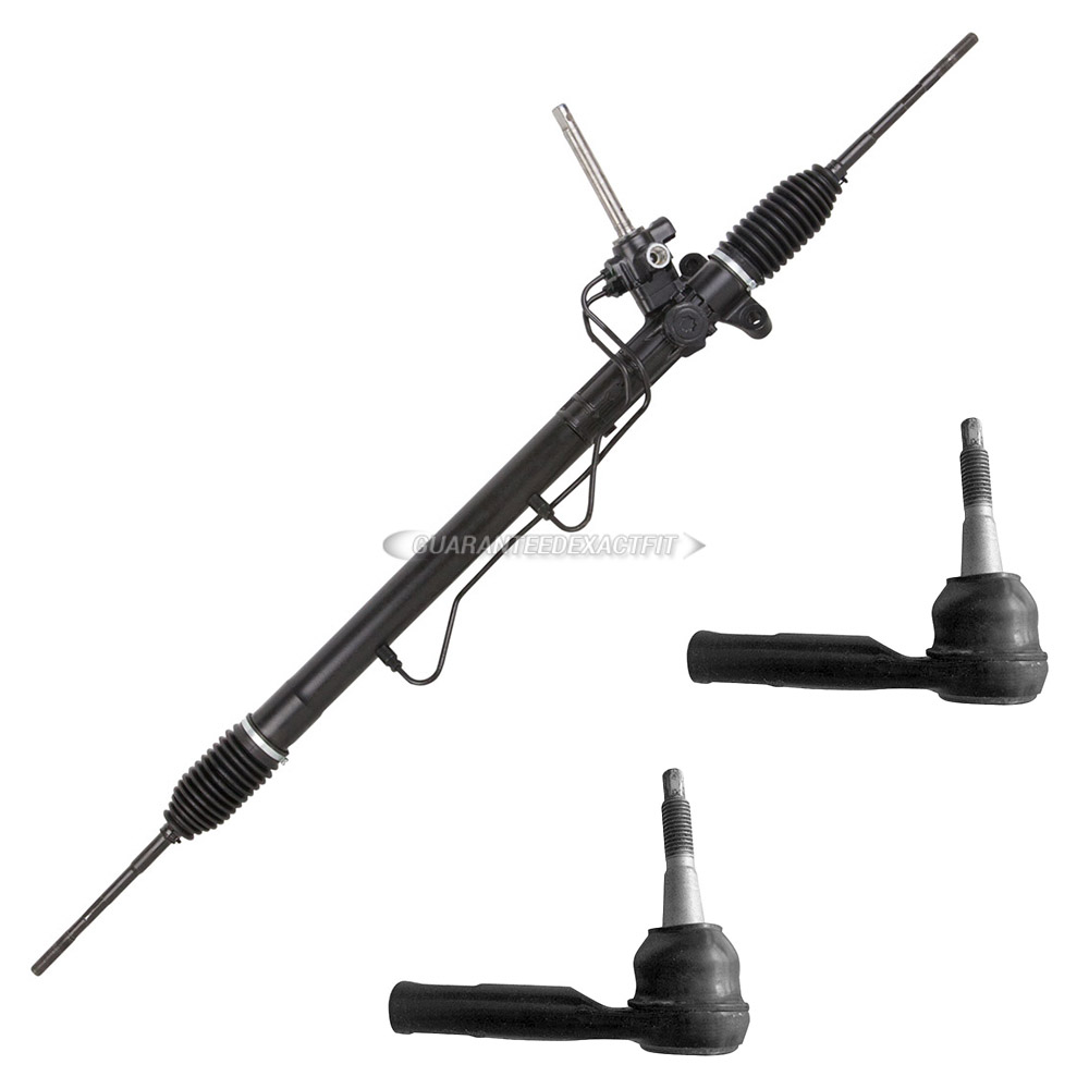 2012 Chevrolet Camaro Rack and Pinion and Outer Tie Rod Kit