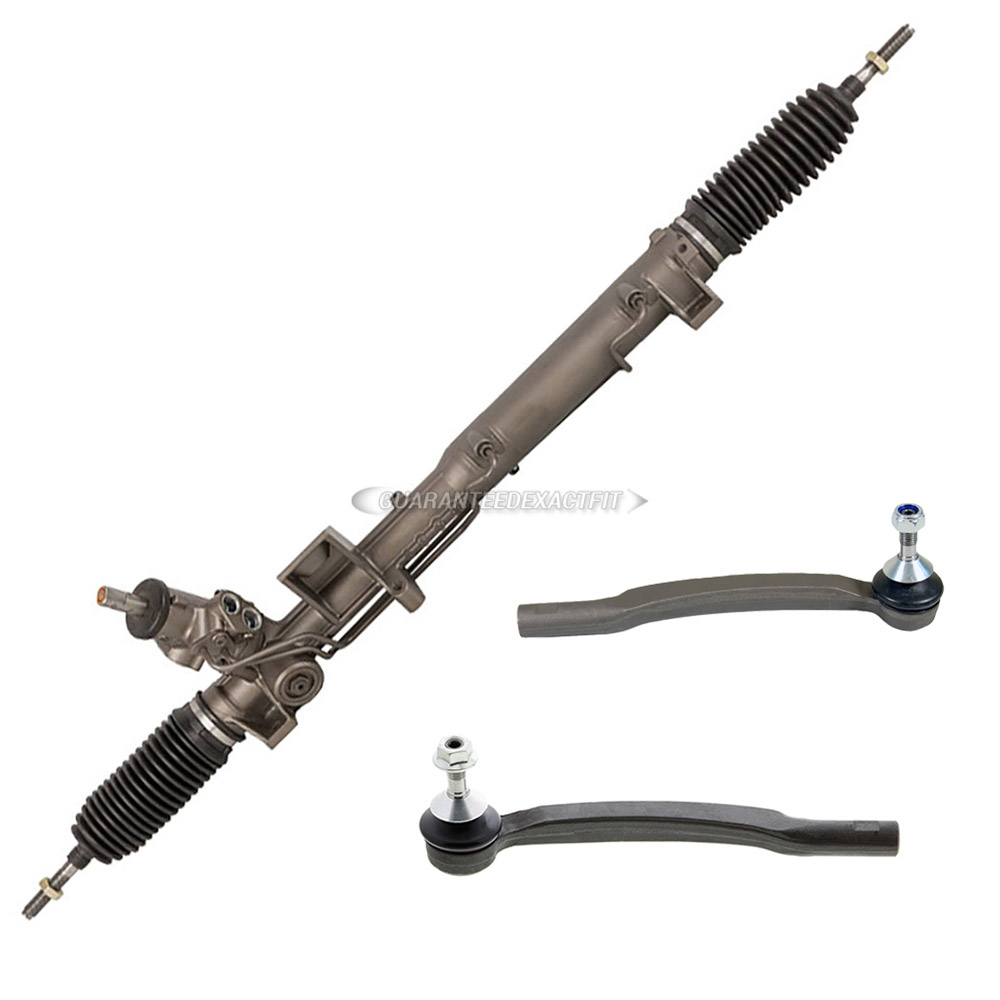 2003 Volvo XC90 Rack and Pinion and Outer Tie Rod Kit