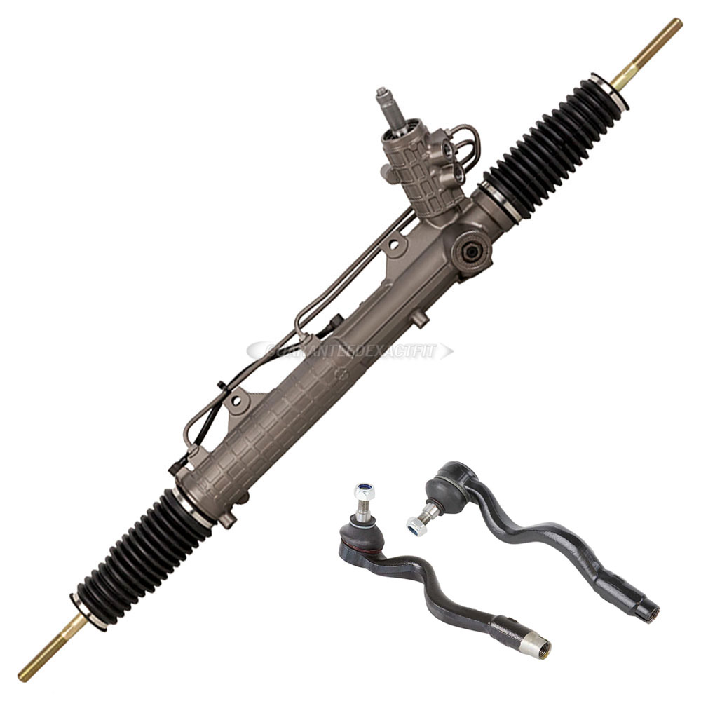 BuyAutoParts 89-20722K7 Rack and Pinion and Outer Tie Rod Kit