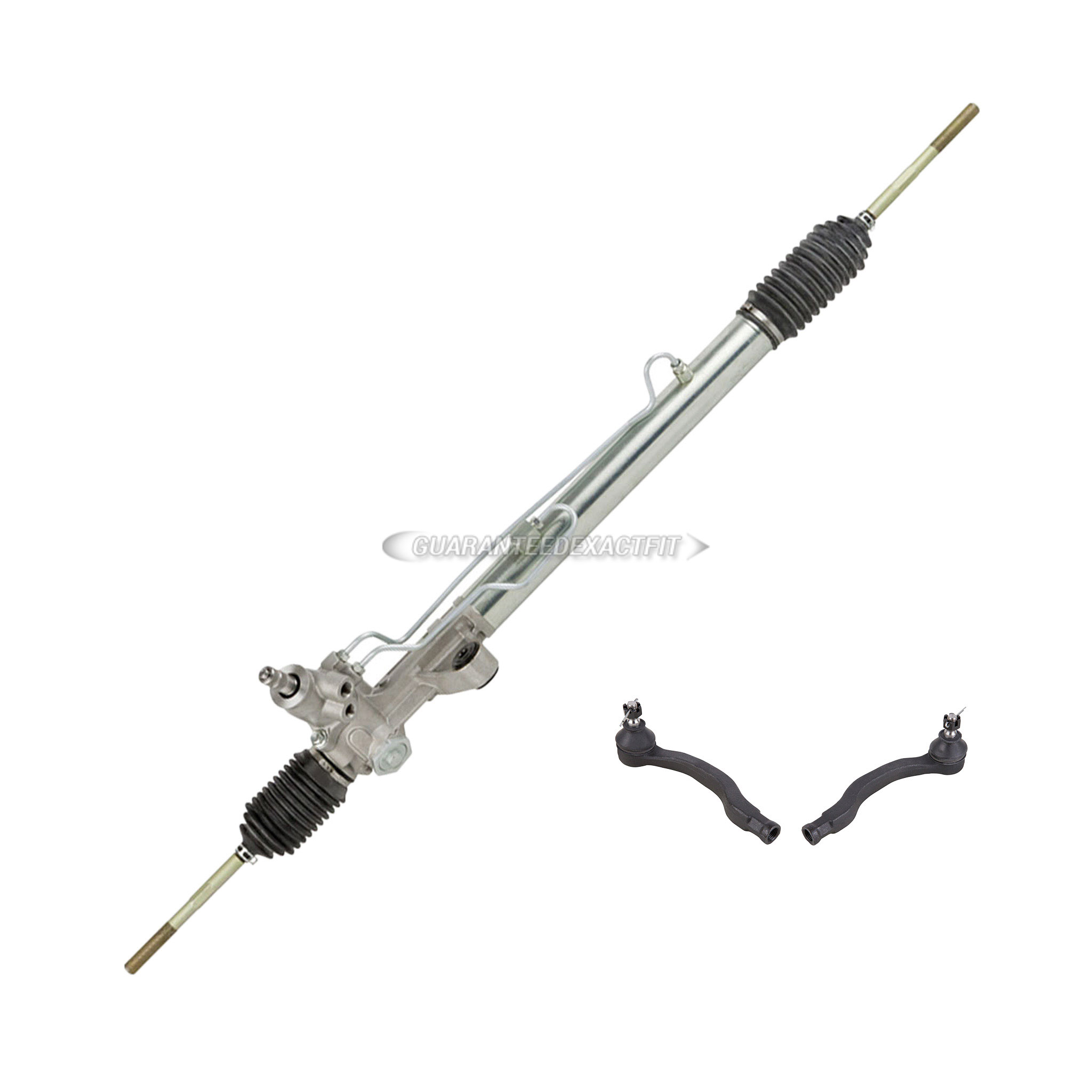 2001 Honda CRV Rack and Pinion and Outer Tie Rod Kit Power Steering 89