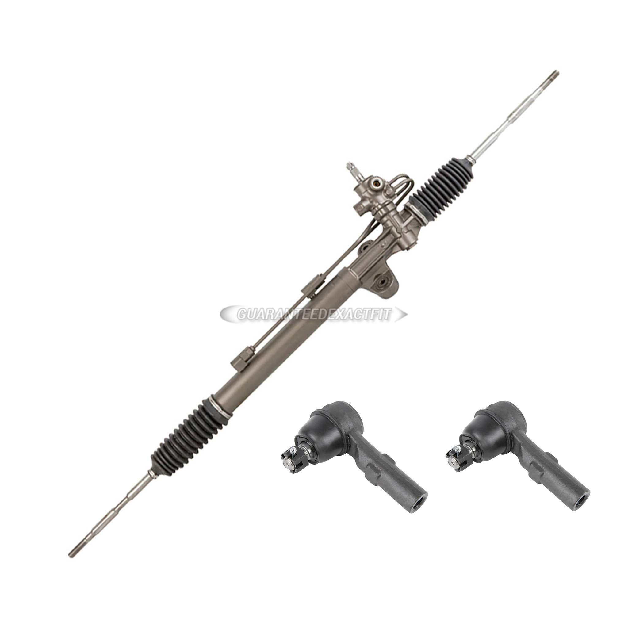 2014 Honda Odyssey Rack and Pinion and Outer Tie Rod Kit
