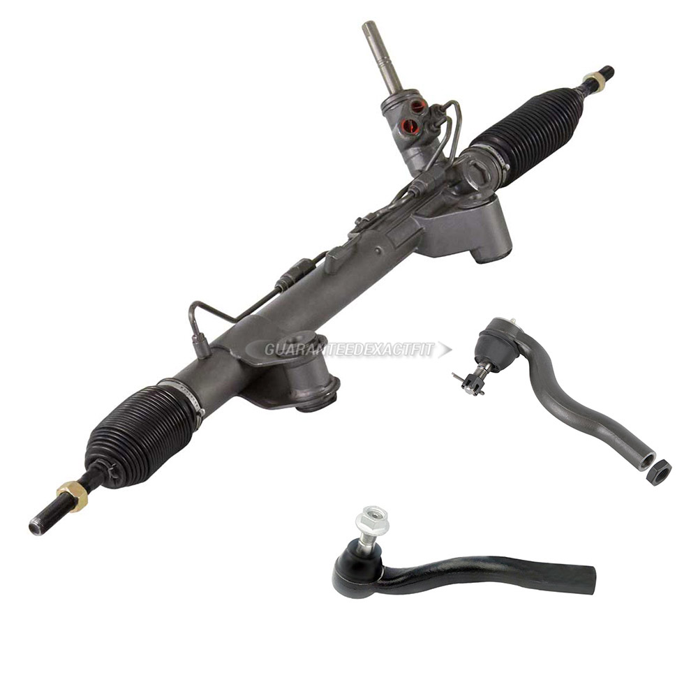 2012 Dodge Durango Rack and Pinion and Outer Tie Rod Kit