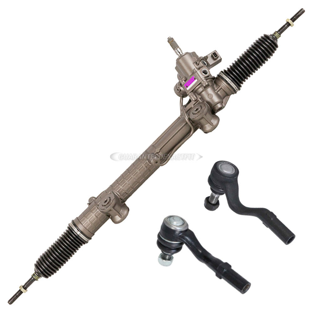 1999 Mercedes Benz E430 Rack and Pinion and Outer Tie Rod Kit