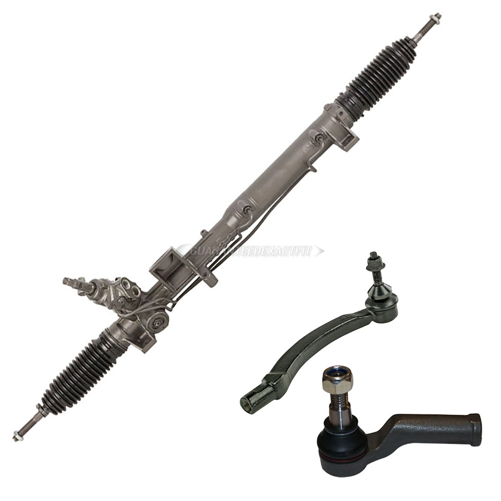 2010 Volvo S80 Rack and Pinion and Outer Tie Rod Kit