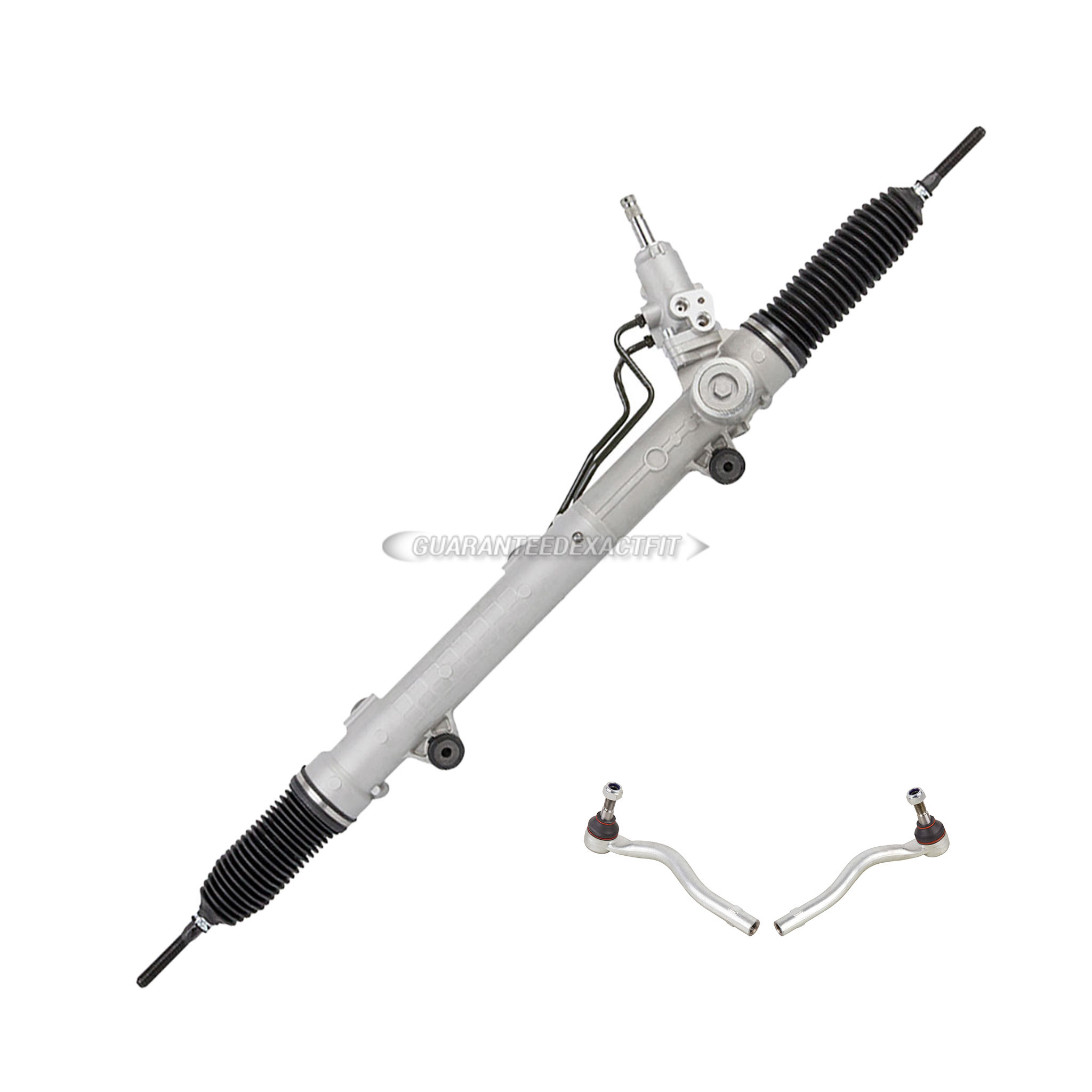 2007 Mercedes Benz R500 Rack and Pinion and Outer Tie Rod Kit 