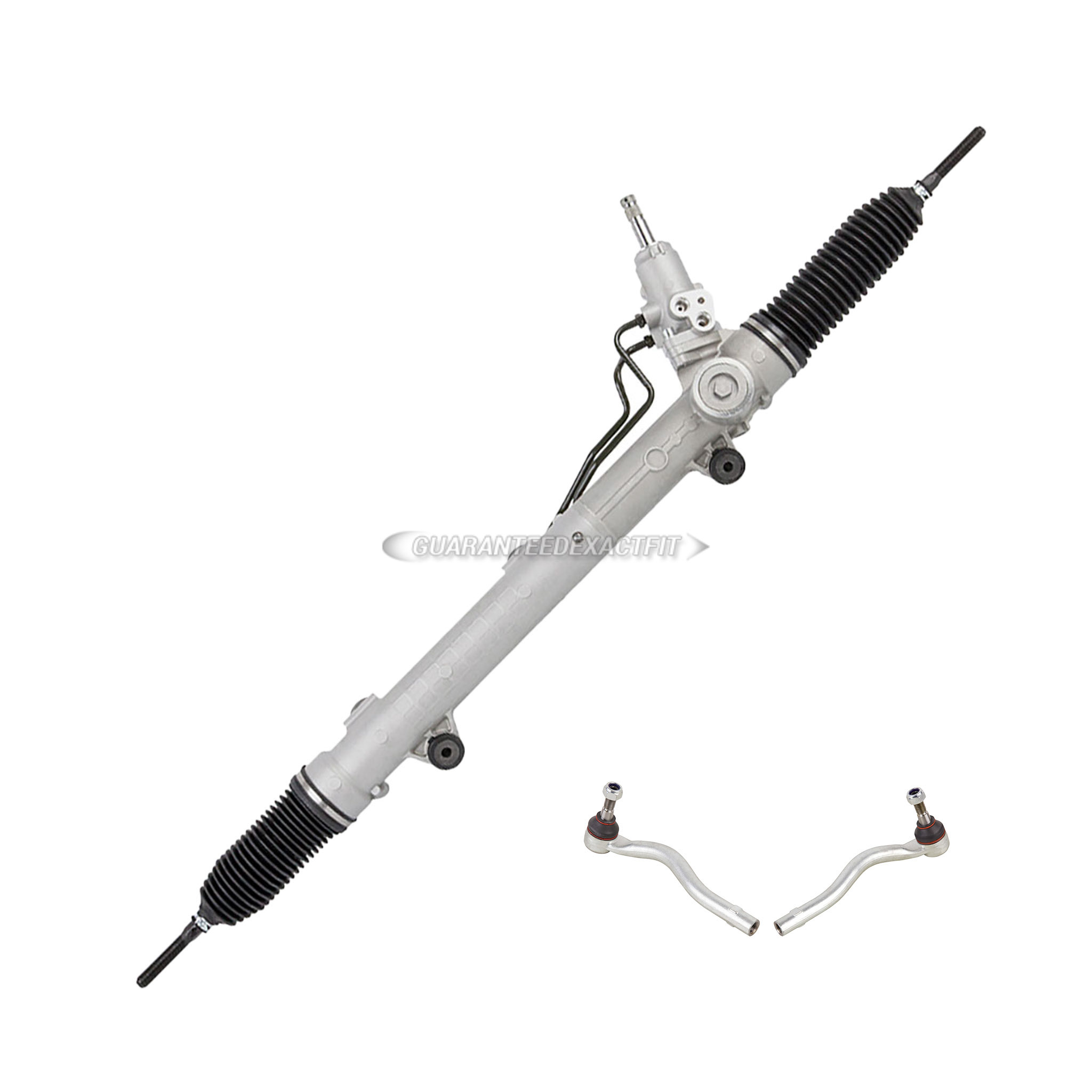  Mercedes Benz R500 Rack and Pinion and Outer Tie Rod Kit 