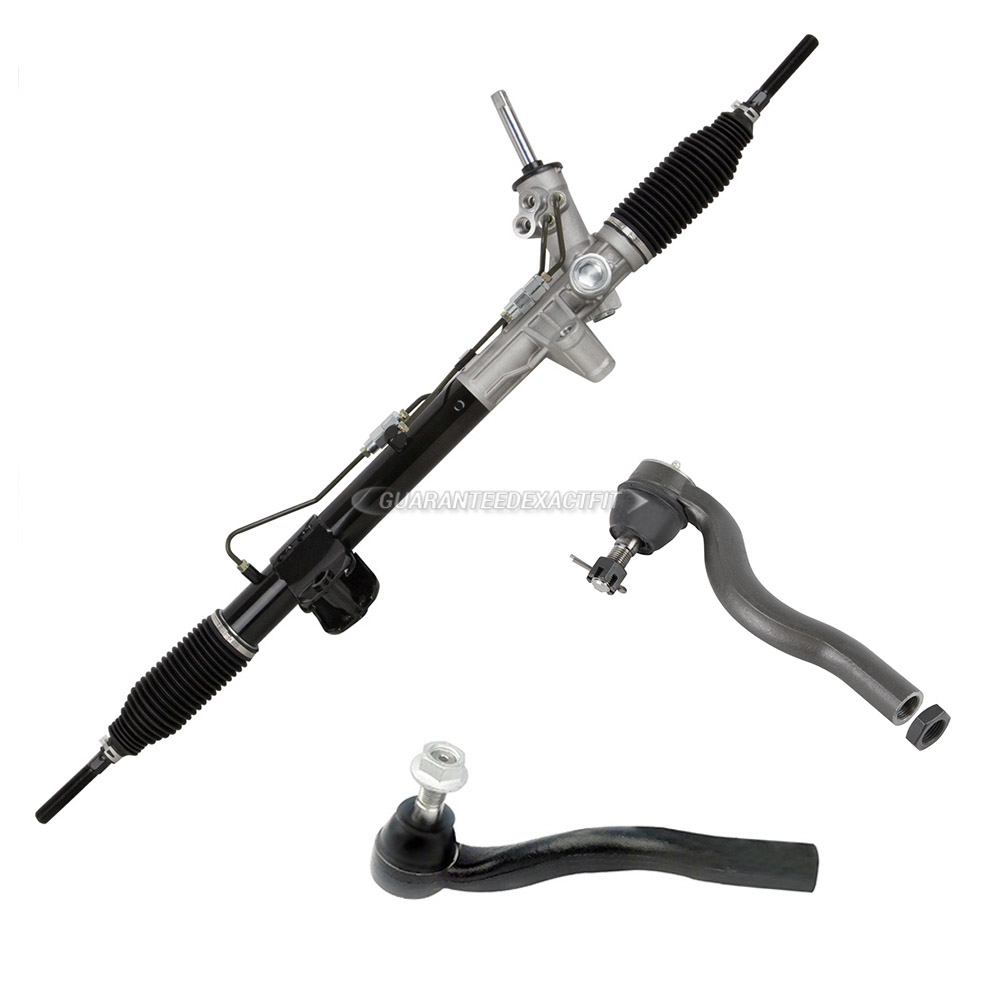 2012 Dodge Durango Rack and Pinion and Outer Tie Rod Kit