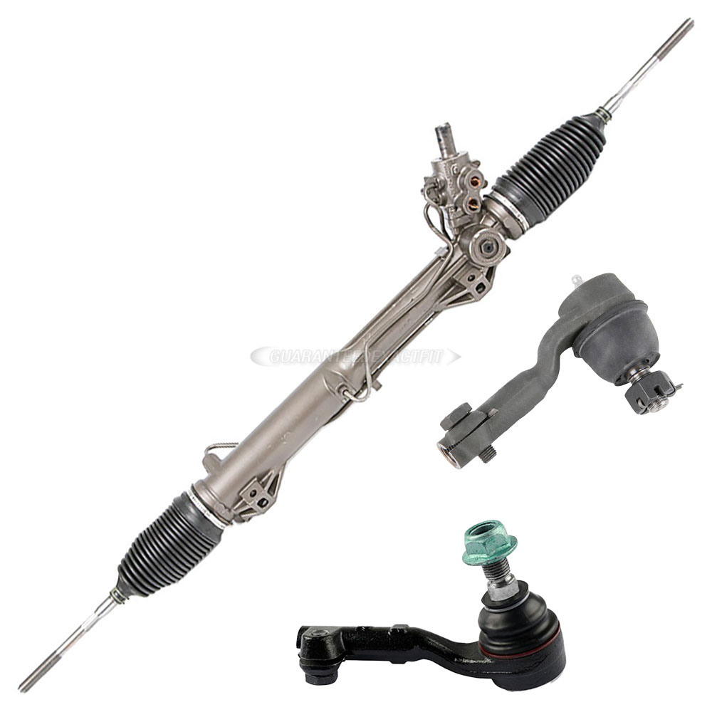 2007 Bmw 328xi Rack and Pinion and Outer Tie Rod Kit