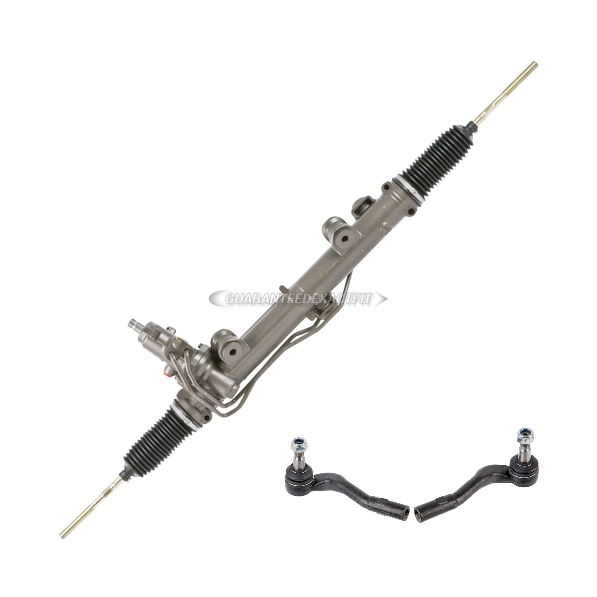  Mercedes Benz SLK280 Rack and Pinion and Outer Tie Rod Kit 