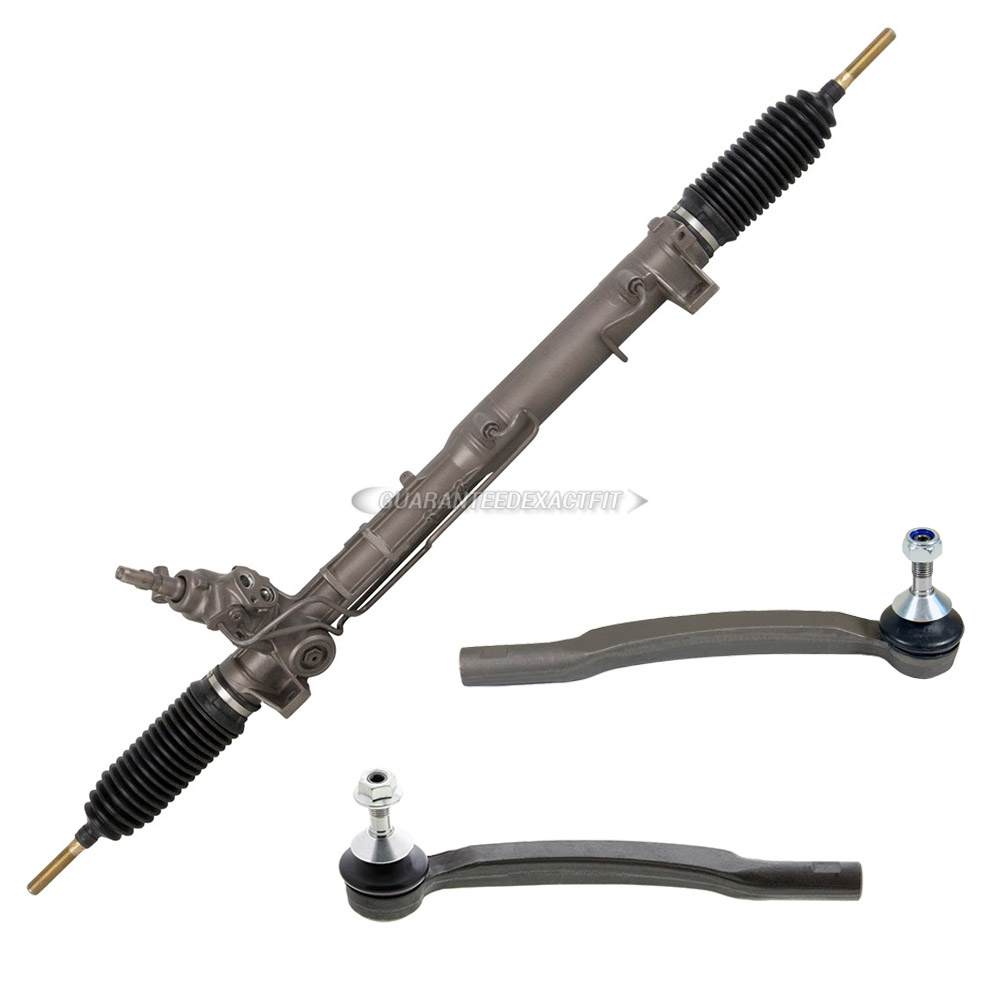 BuyAutoParts 89-21152K7 Rack and Pinion and Outer Tie Rod Kit
