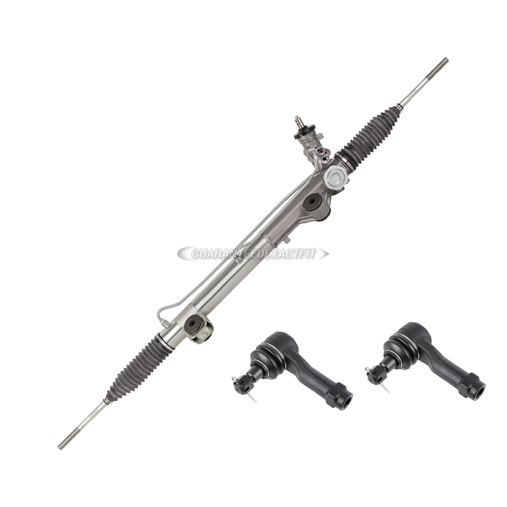 2012 Ford F Series Trucks rack and pinion and outer tie rod kit 