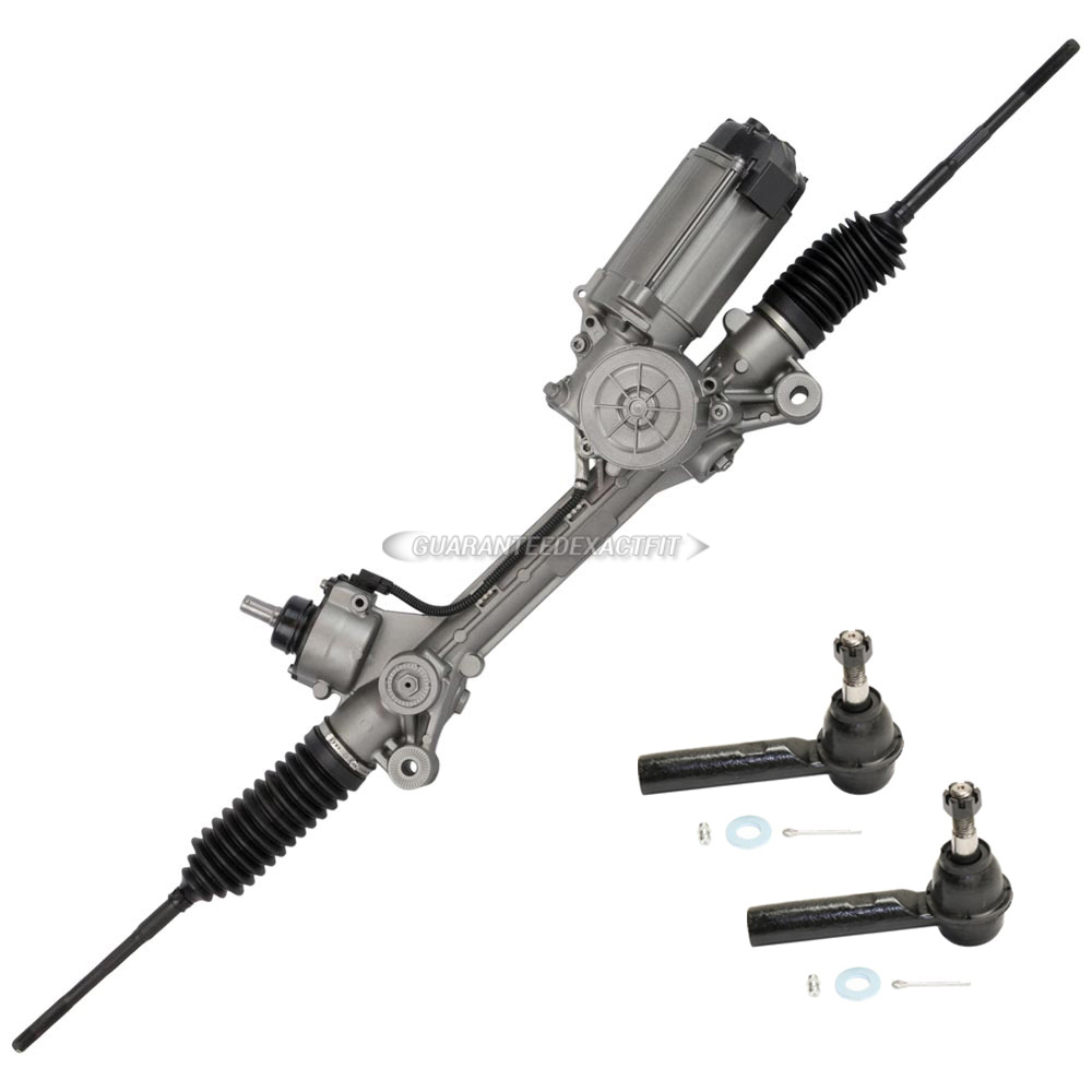 2010 Chevrolet Equinox Rack and Pinion and Outer Tie Rod Kit 2.4L