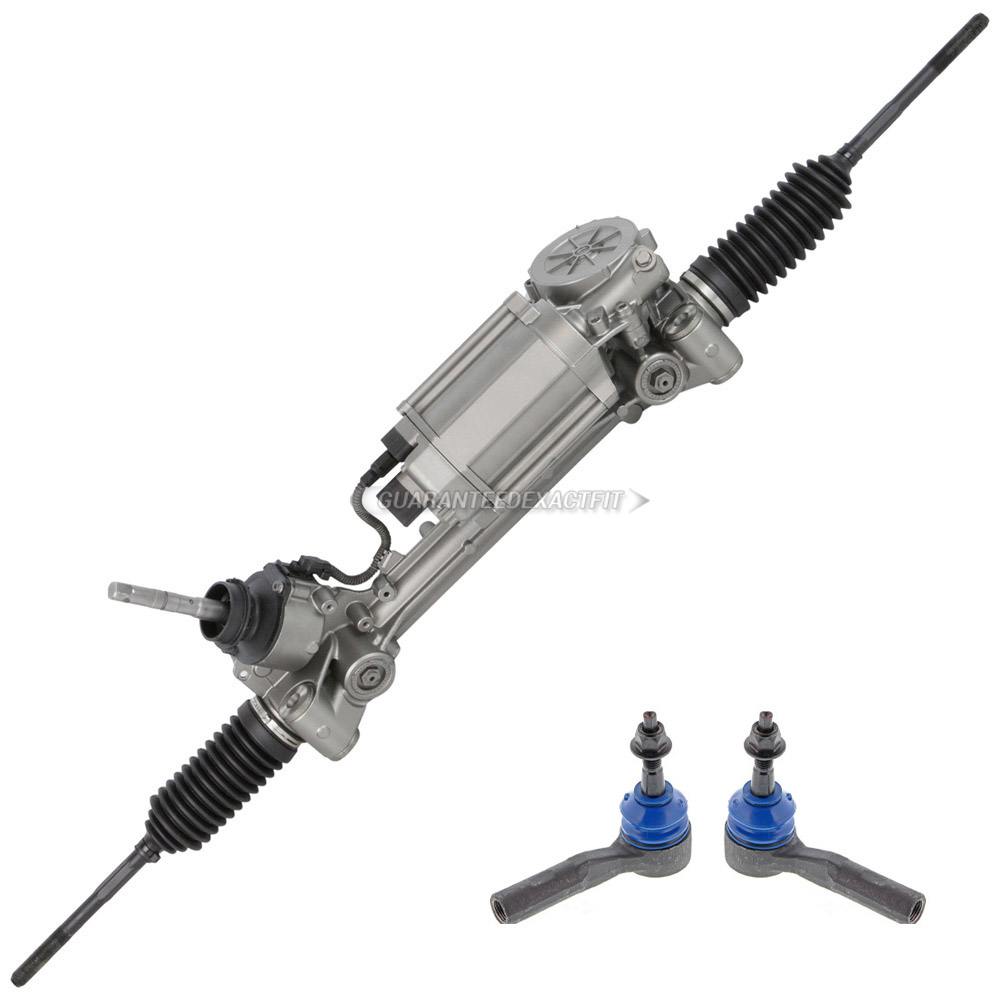 2013 Chevrolet Volt Rack and Pinion and Outer Tie Rod Kit