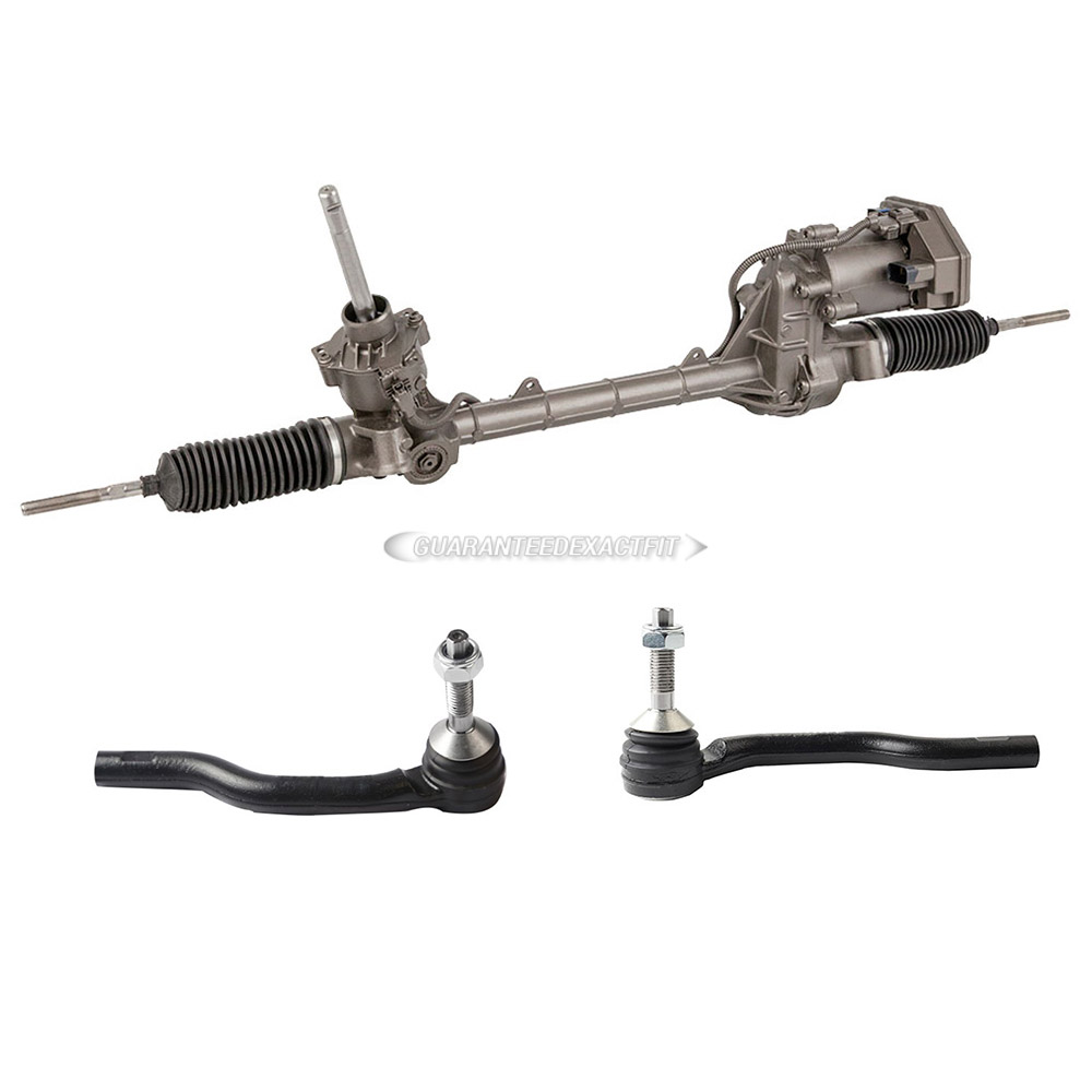 2013 Ford Fusion Rack and Pinion and Outer Tie Rod Kit