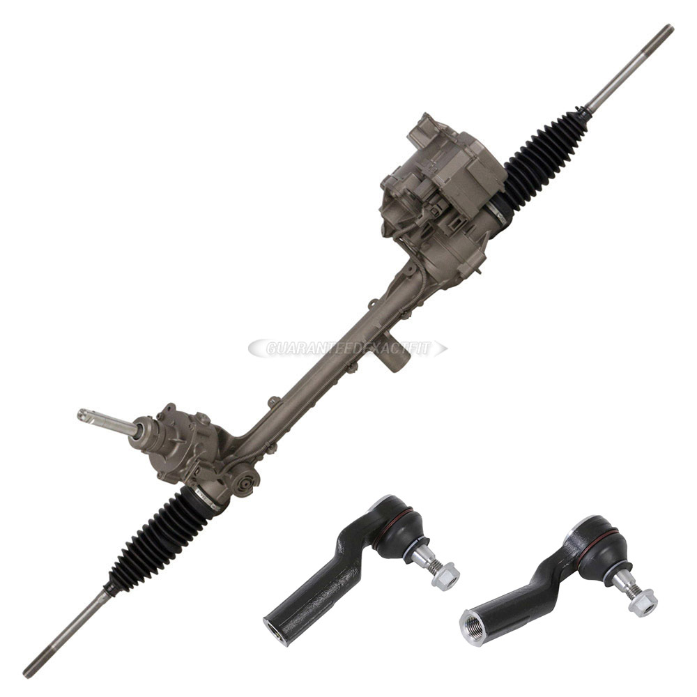 2017 Ford Focus Rack and Pinion and Outer Tie Rod Kit