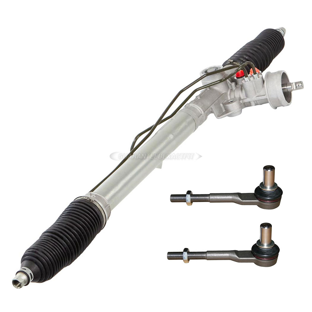 2007 Audi A4 Rack and Pinion and Outer Tie Rod Kit
