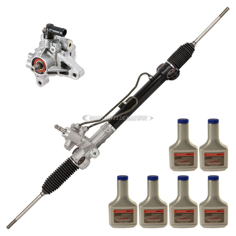 2007 Honda CRV Power Steering Rack and Pump Kit Power Steering Japan