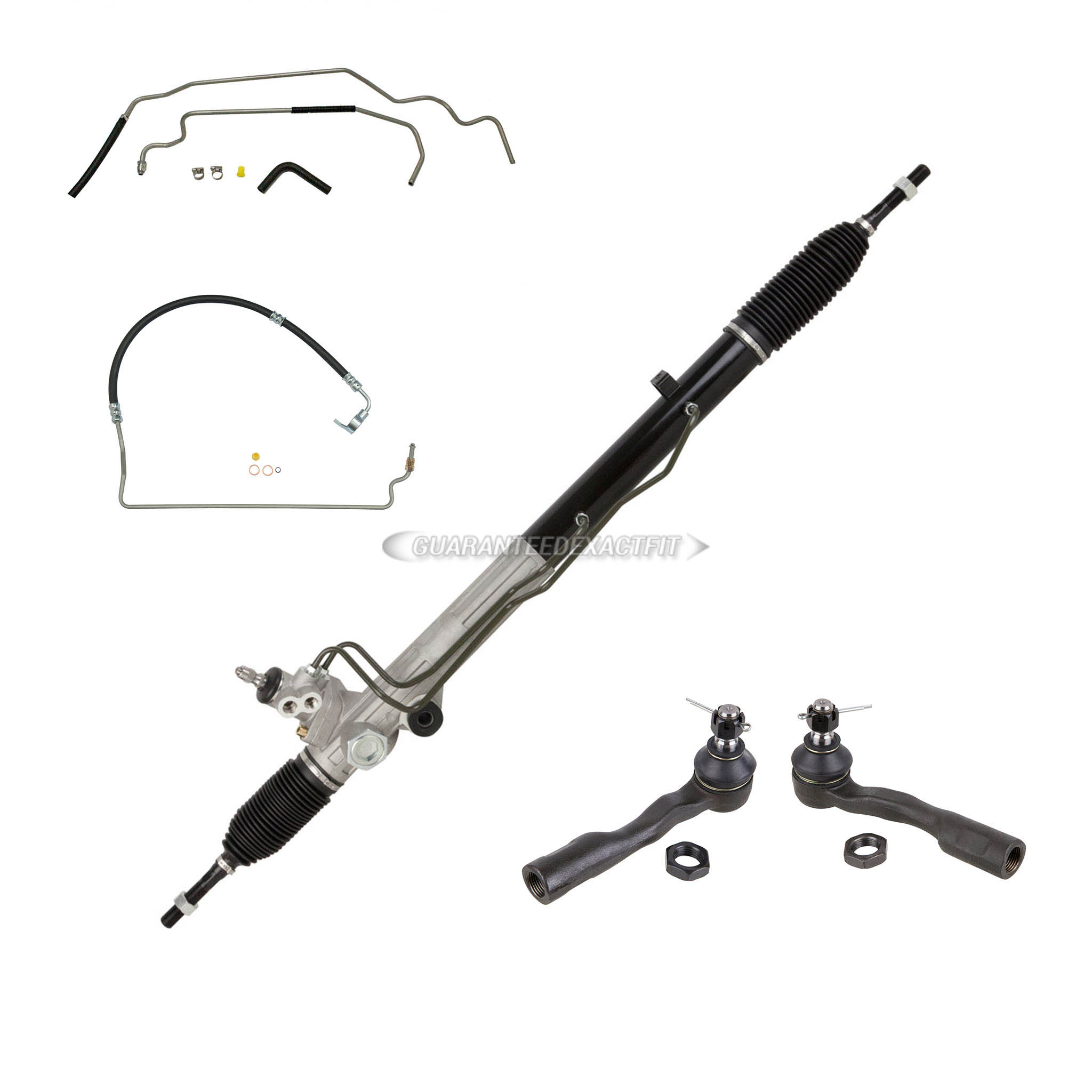 2006 Toyota Tundra Rack and Pinion with Tie Rods and PS Hose Kit