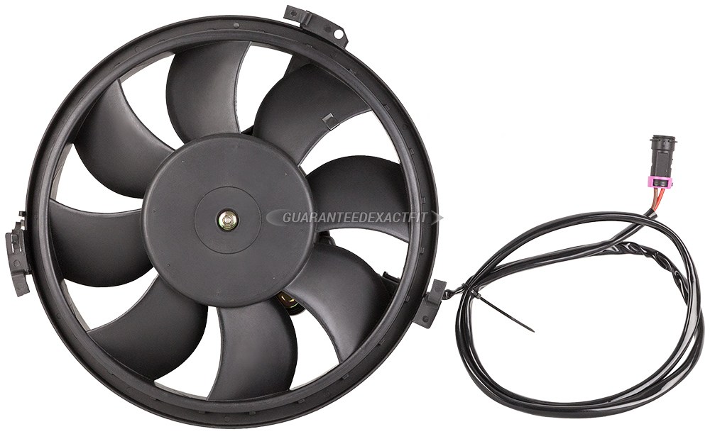 Audi s8 cooling fan assembly