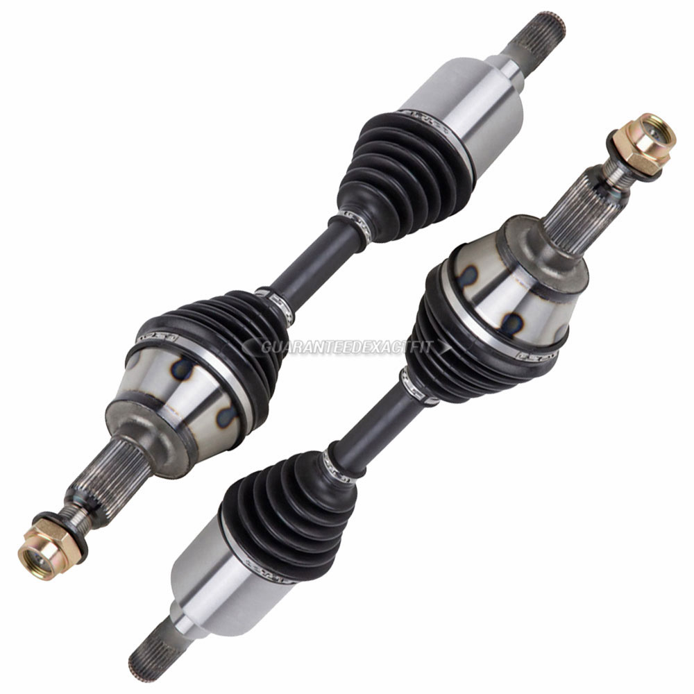 2007 Hummer H3 Drive Axle Kit Pair of Front Drive Axles 9090496 2d