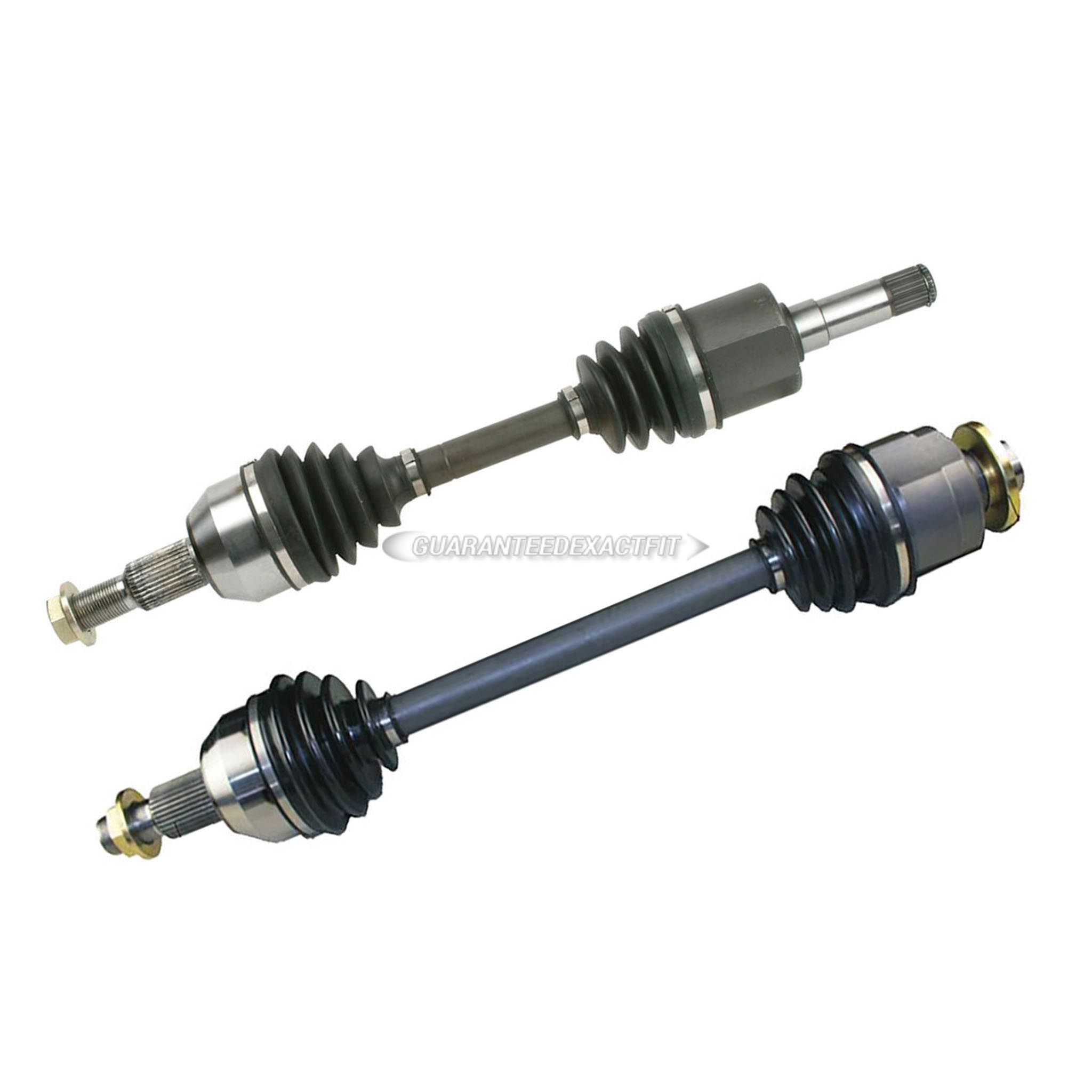 SurTrack Pair Set of 2 Front CV Axle Shafts For Saturn Vue 3.0L V6 AWD 2002-2003 SurTrack Pair Set of 2 Front CV Axle Shafts For Saturn Vue 3.0L V6 AWD 2002-2003