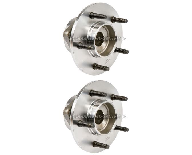 1998 Ford F Series Trucks Wheel Hub Assembly Kit Pair of Front Hubs