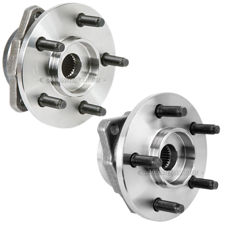 2005 Jeep Liberty Wheel Hub Assembly Kit Pair of Front Hubs Models