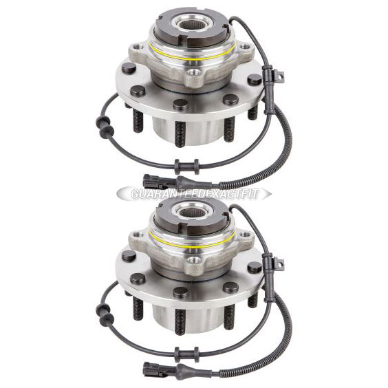 2004 Ford F Series Trucks Wheel Hub Assembly Kit Pair of Front Hubs