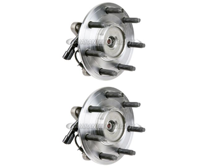 2006 Ford F Series Trucks Wheel Hub Assembly Kit Pair of Front Hubs