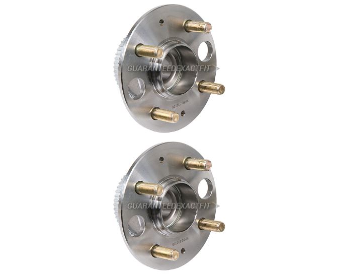 1998 Honda Civic Wheel Hub Assembly Kit Pair of Rear Hubs with ABS and