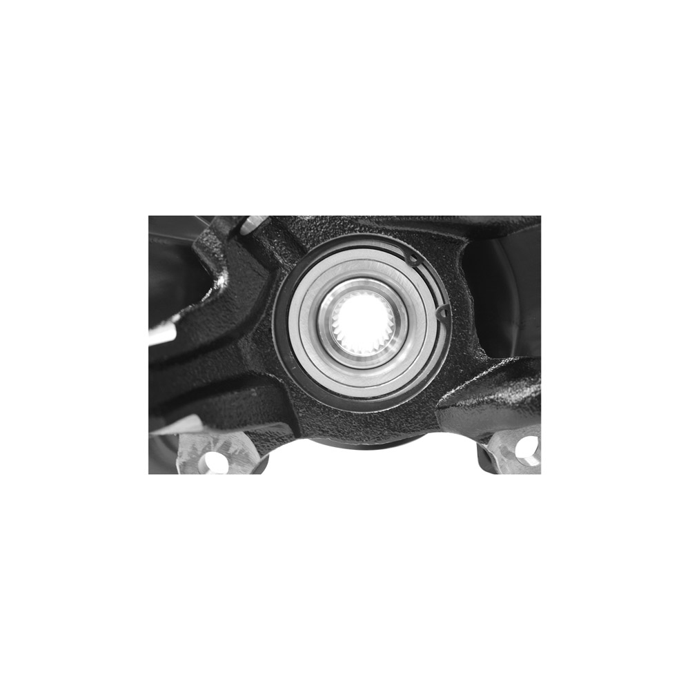 2009 Hyundai Accent Suspension Knuckle Assembly