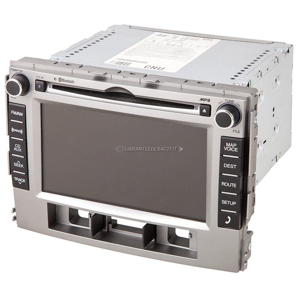 2010 Hyundai Santa Fe Navigation Unit InDash Navigation Unit with