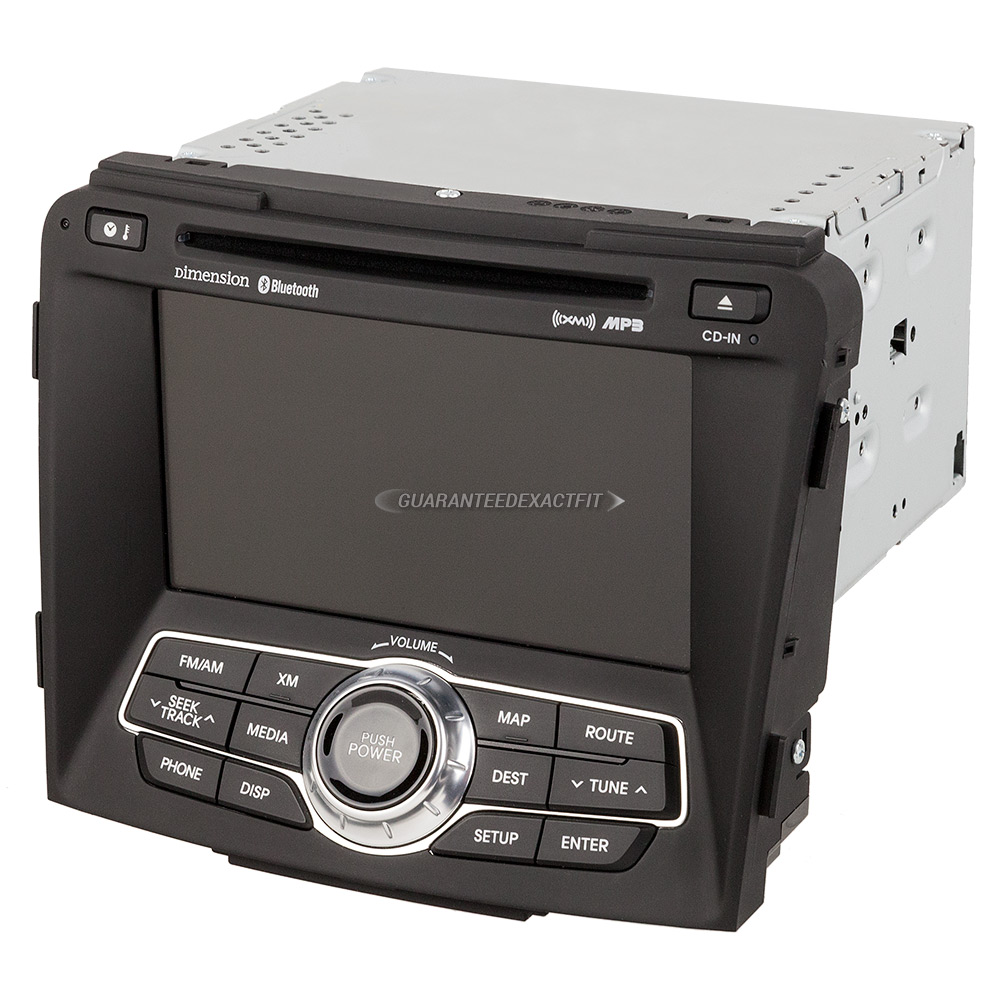 2011 Hyundai Sonata Navigation Unit InDash Navigation Unit with