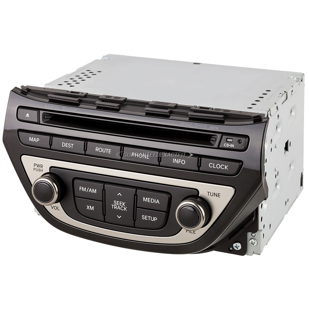 2013 Hyundai Genesis Radio or CD Player AMFMXMSingle CD Radio With Infinity and Bluetooth for