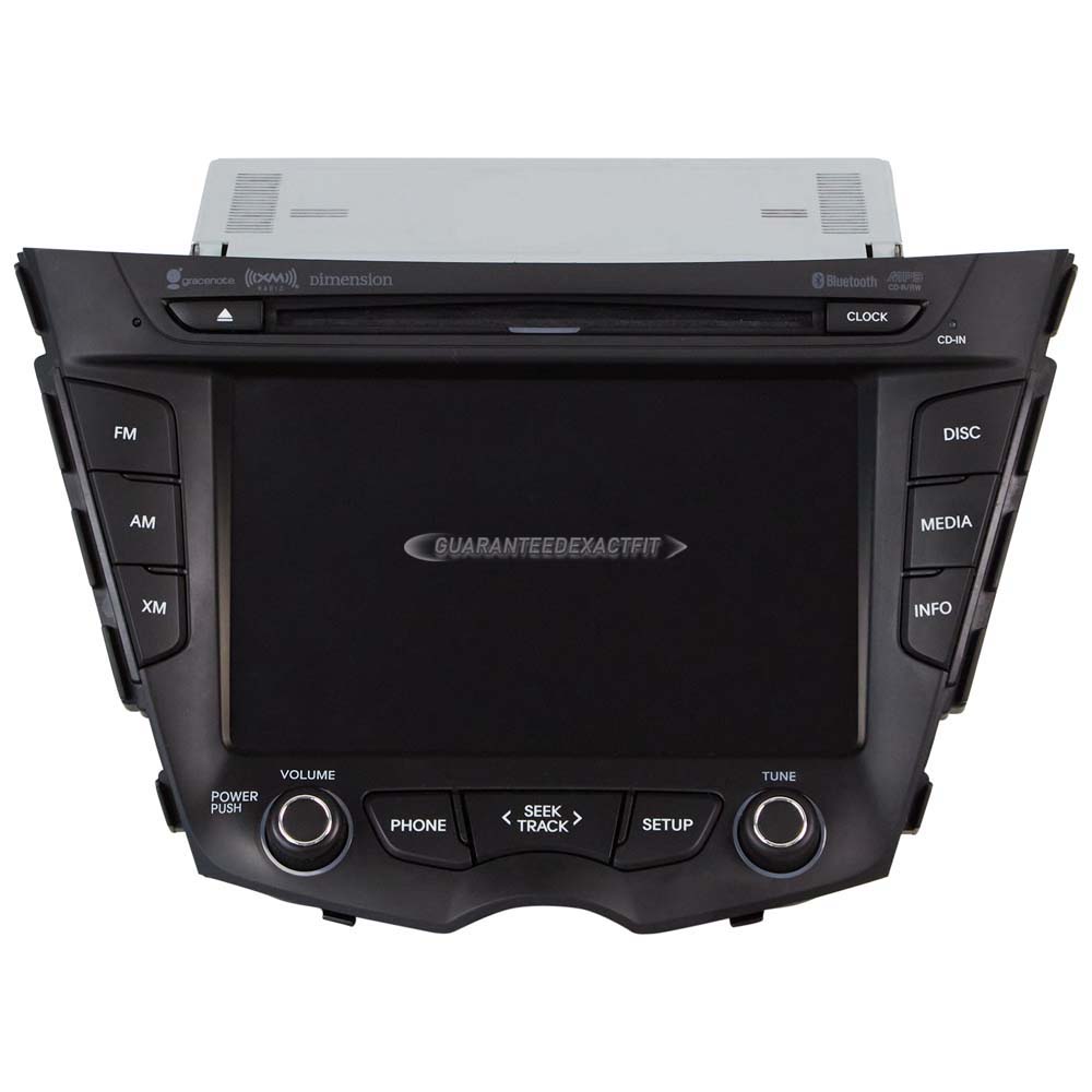 2014 Hyundai Veloster Center Module Screen