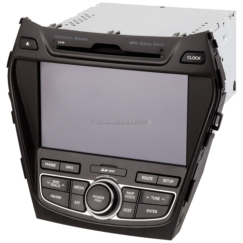 2012 Hyundai Santa Fe Navigation Unit