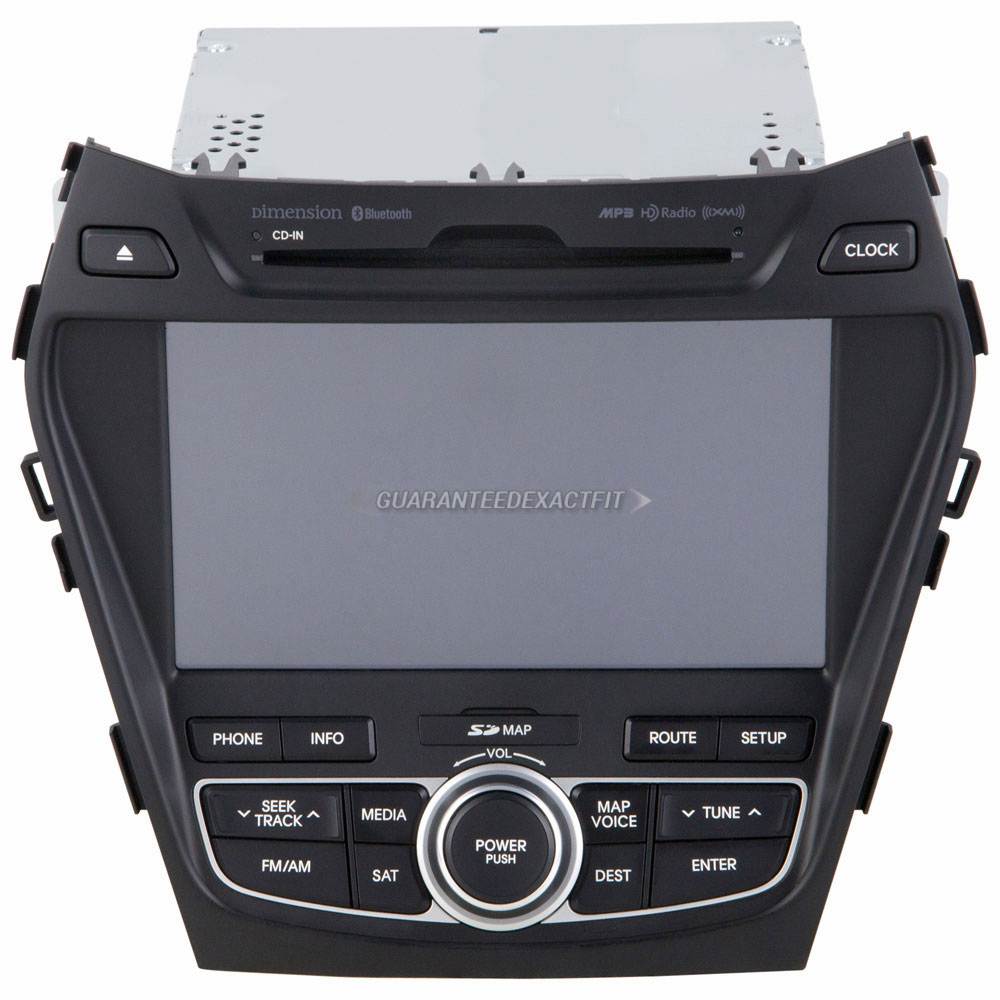 2014 hyundai santa fe navigation system