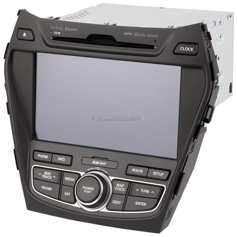2012 Hyundai Santa Fe Navigation Unit