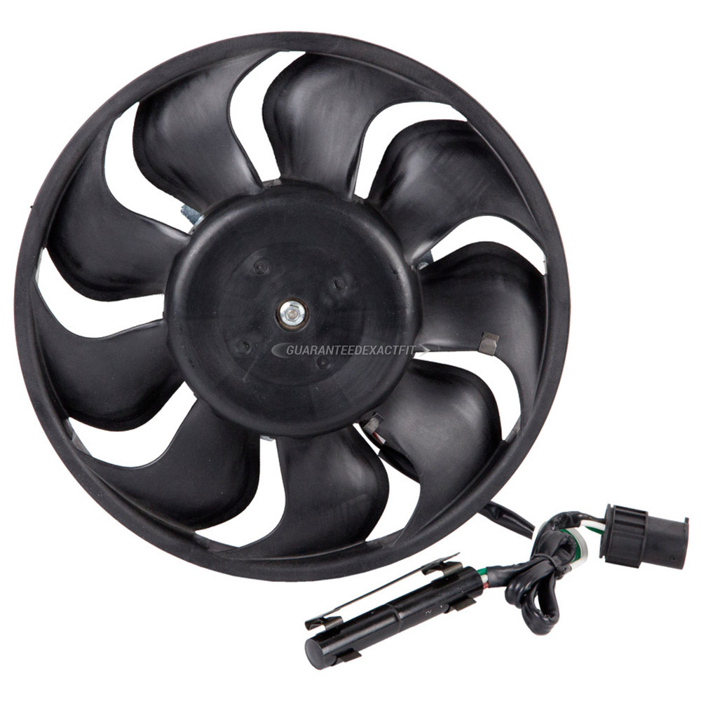 
 Porsche Boxster cooling fan assembly 