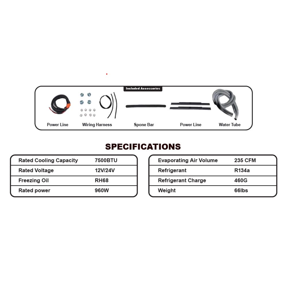 Big Parts 65-V0003BIGN Auxiliary A/C System
