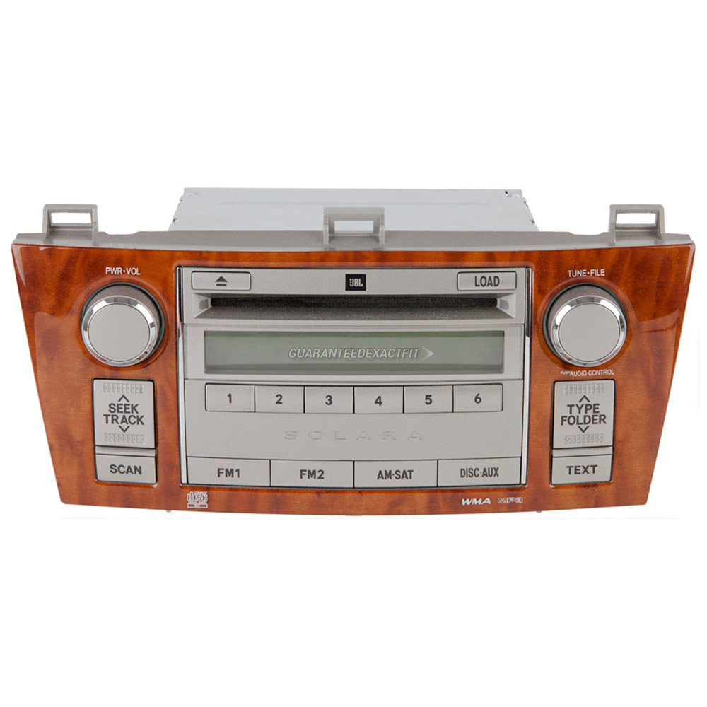 2007 Toyota Solara Radio or CD Player AMFMXMAUXMP36CD Radio with
