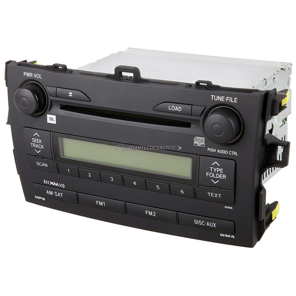 2010 Toyota Corolla Radio or CD Player AMFMXMMP3AUX6CD Radio with