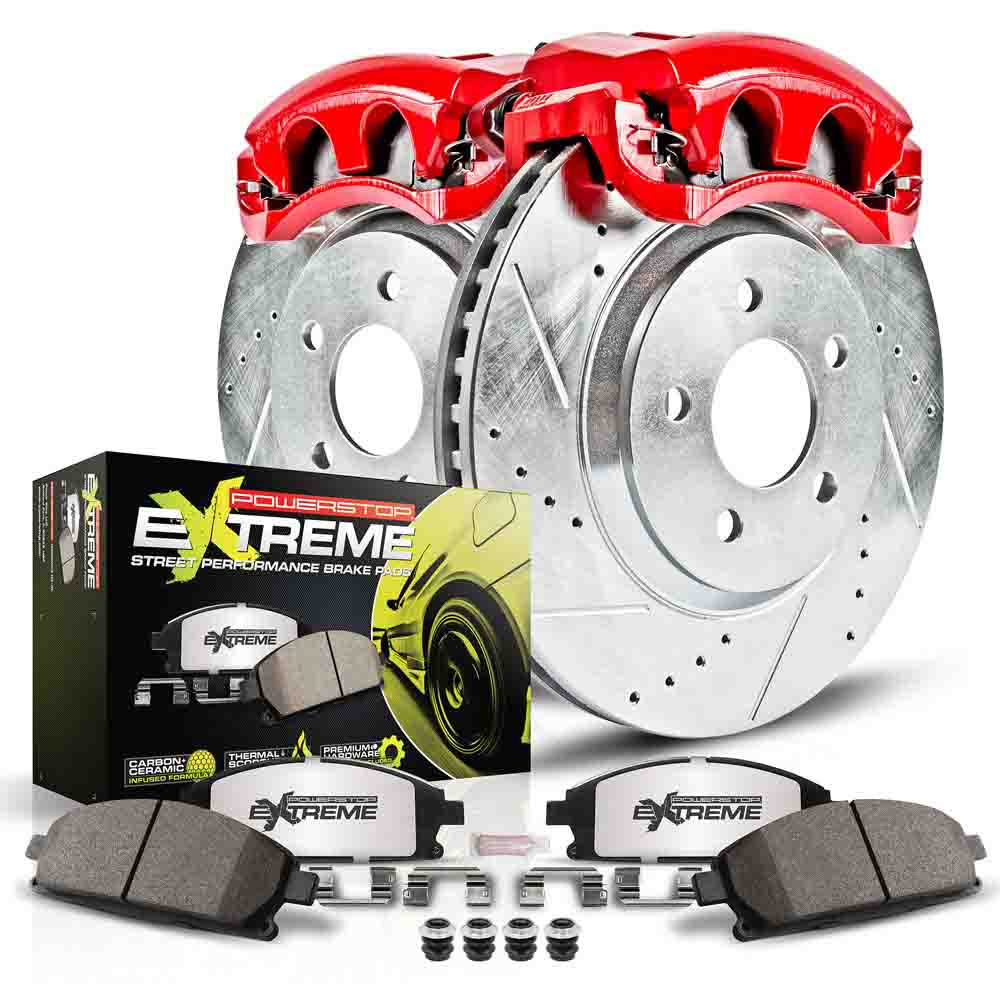 Ford fiesta disc brake caliper / rotor / pad kit