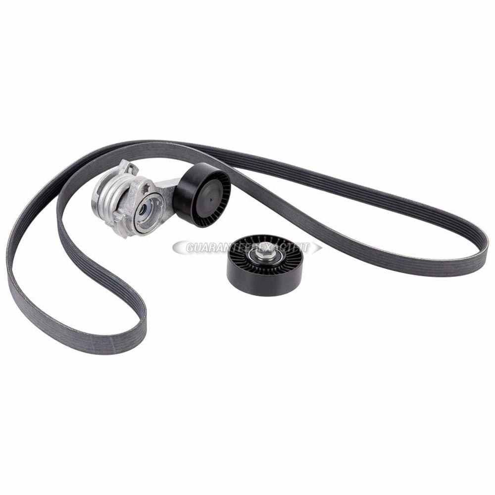 2010 Bmw X5 Serpentine Belt and Tensioner Kit 3.0L Gas Engine Without Adaptive Drive Without 4