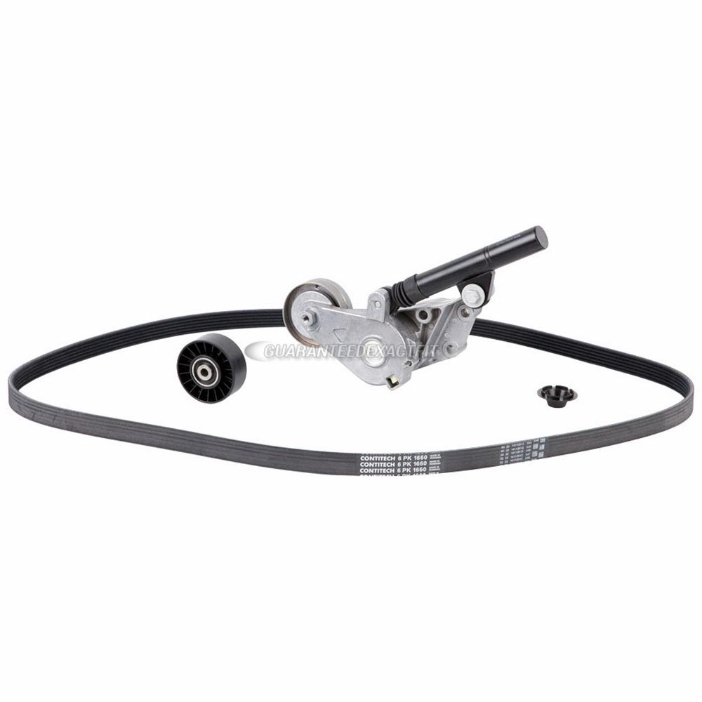 2003 Volkswagen Jetta Serpentine Belt and Tensioner Kit Diesel Engine