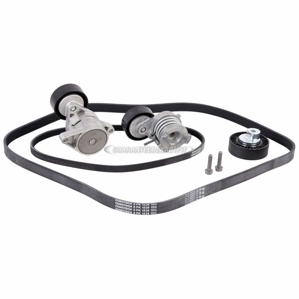 2004 Bmw 325Ci Serpentine Belt and Tensioner Kit