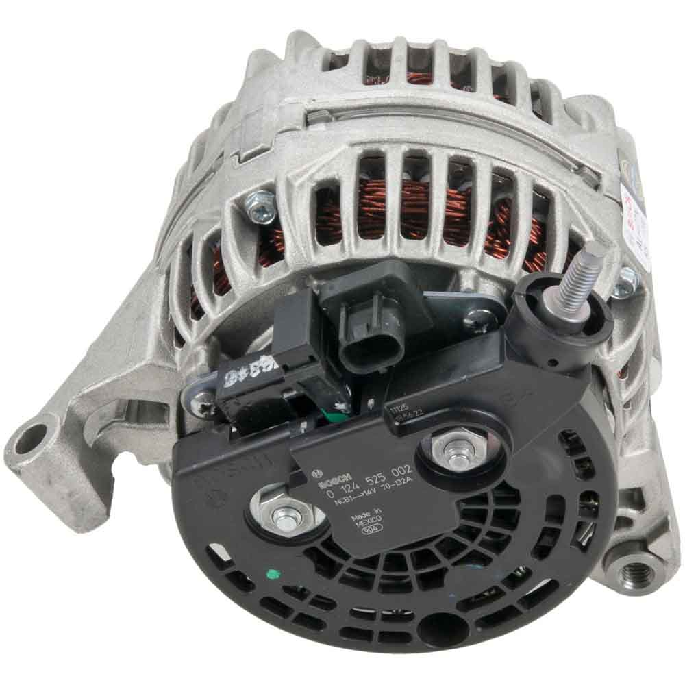 2002 Dodge Ram Trucks Alternator Ram 1500 4.7L Eng. V8 Eng. 136 A