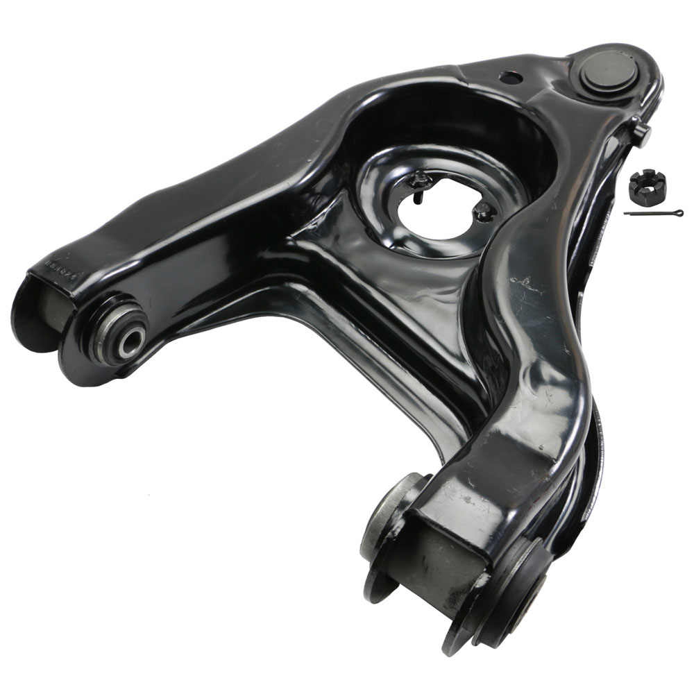 1998 Lincoln Navigator suspension control arm and ball joint assembly 