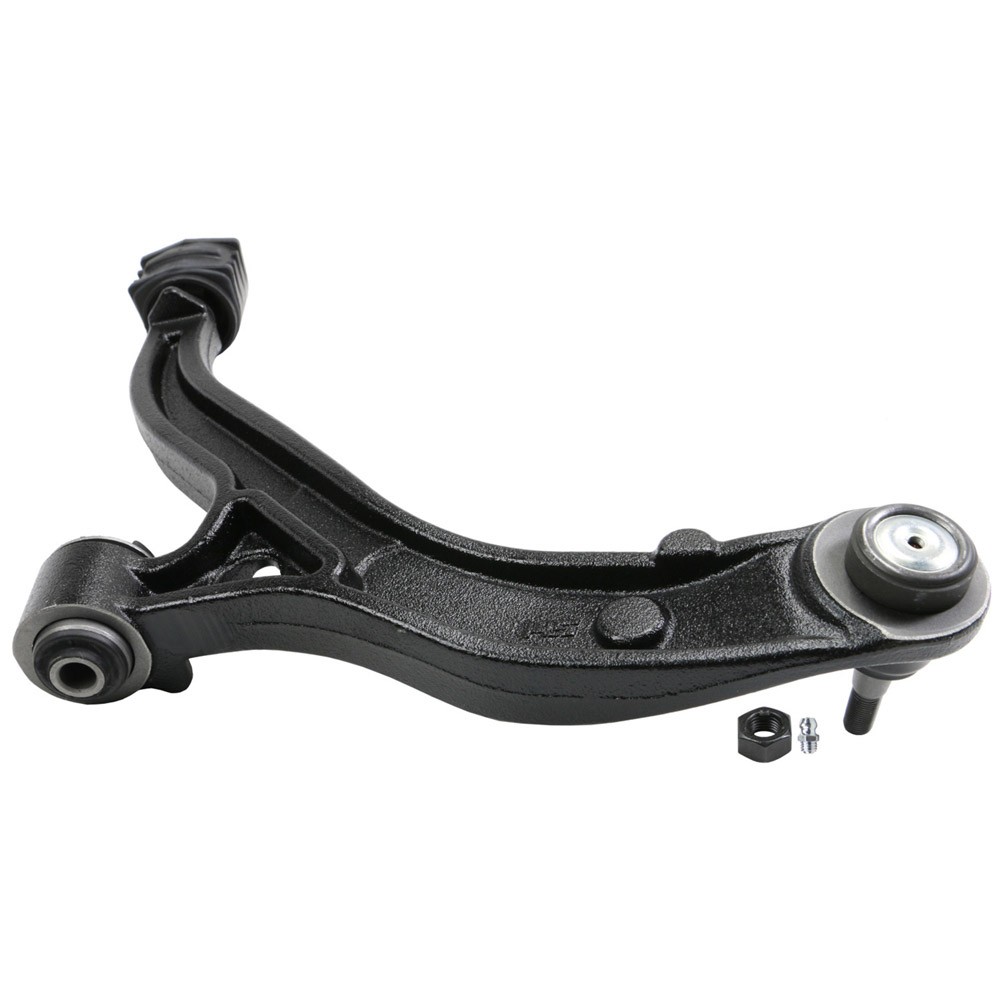 1999 Dodge Caravan suspension control arm and ball joint assembly 